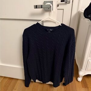 Brooks Brothers Dark Blue Crewneck Sweater